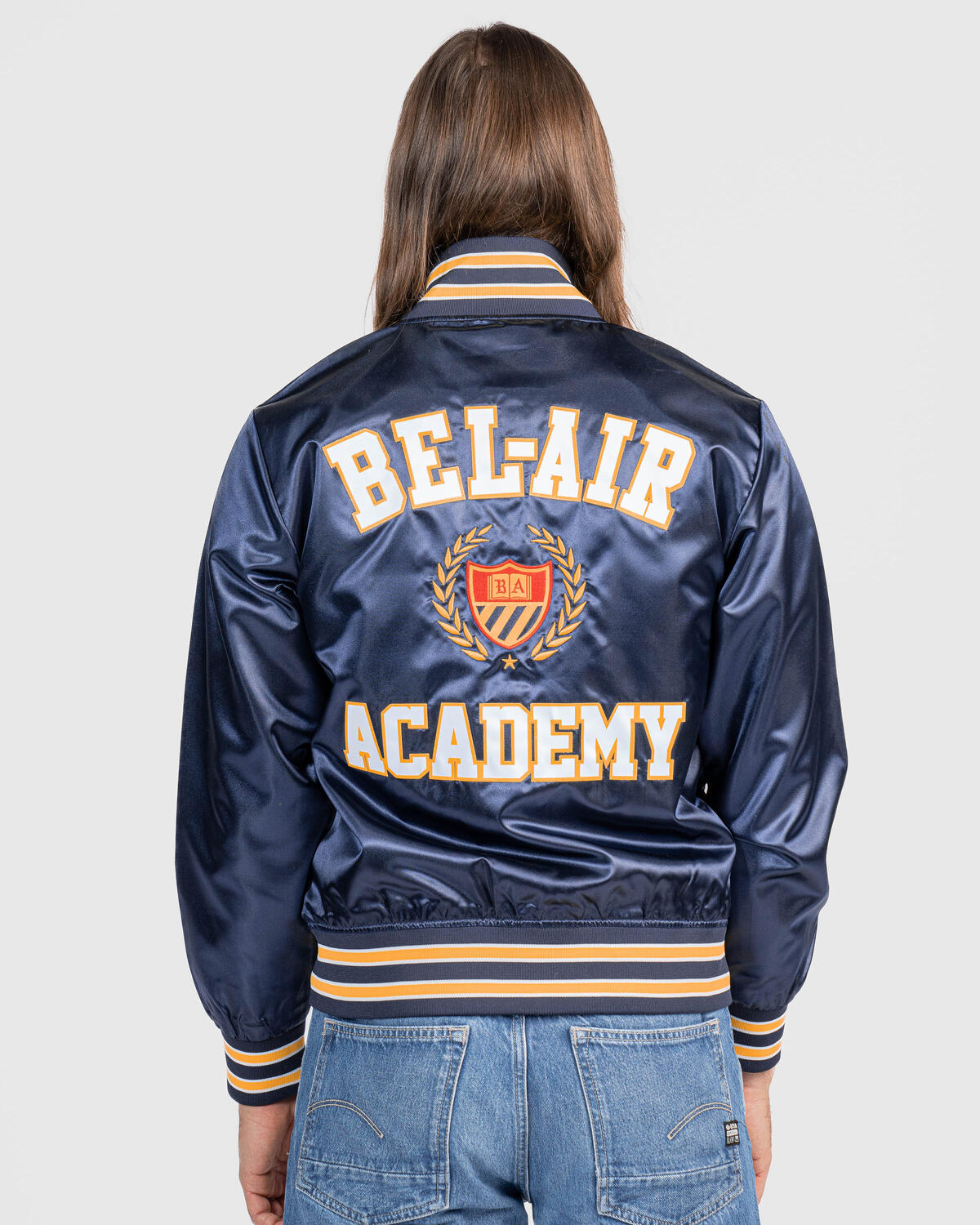 M&N x Bel-Air Satin newest Jacket